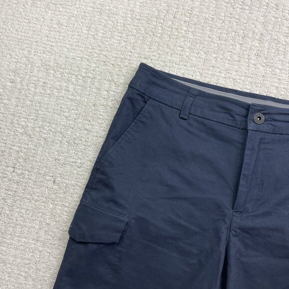 Sierra Designs Shorts Mens 30 Gray Hiking Outdoor Stretch Cargo Short Navy Blue - Picture 2 of 11